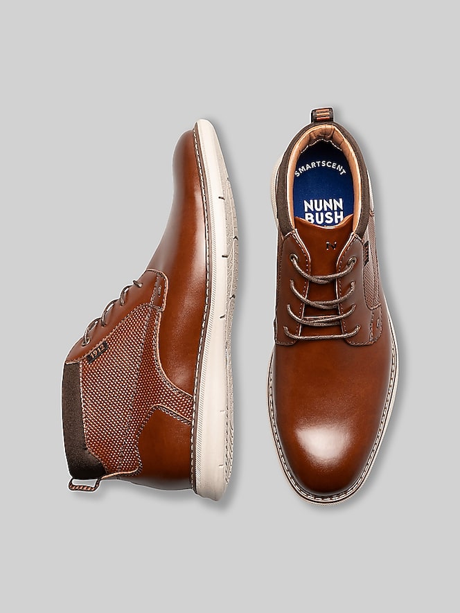 Nunn Bush Chase Plain Toe Chukka Boots