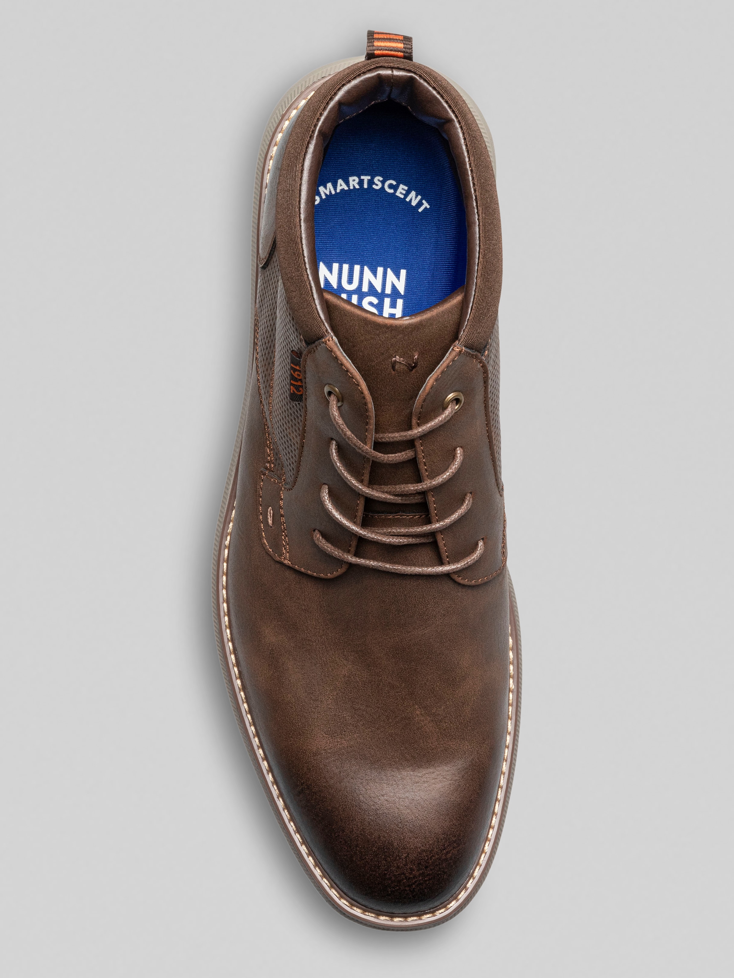 Nunn Bush Mens Chase Chukka‎ Ankle Boots Brown Size 12 Lightweight Comfort NWOB Nunn Bush Chase Plain Toe Chukka Boots, Cognac - Tan | Boots  main image 2