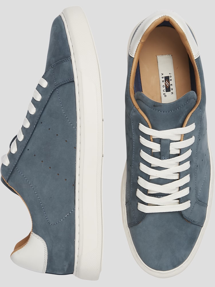 Joseph Abboud Savoy Suede Plain Toe Dress Sneakers Dress Sneakers Men s Wearhouse
