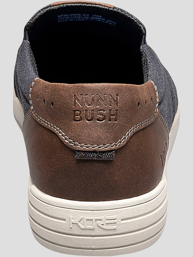 Nunn Bush City Walk Canvas Slip-On Shoes