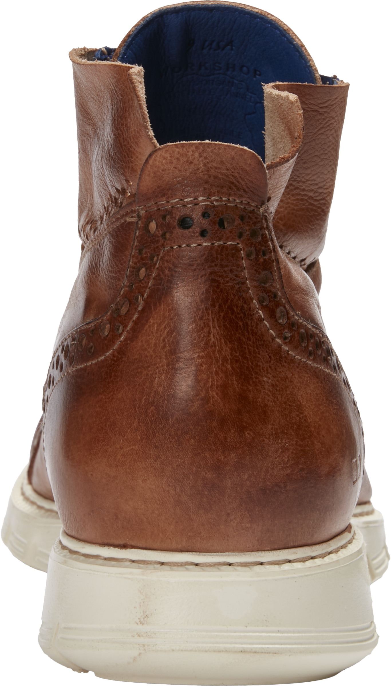 Bowery II Leather Cap Toe High-Top Sneakers