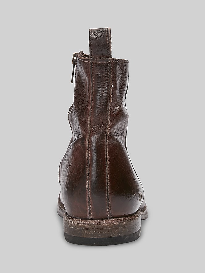 Bedstu Kaldi Leather Plain Toe Boots