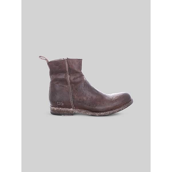 Bedstu Men's Kaldi Leather Plain Toe Boots Brown - Size: 10 D-Width
