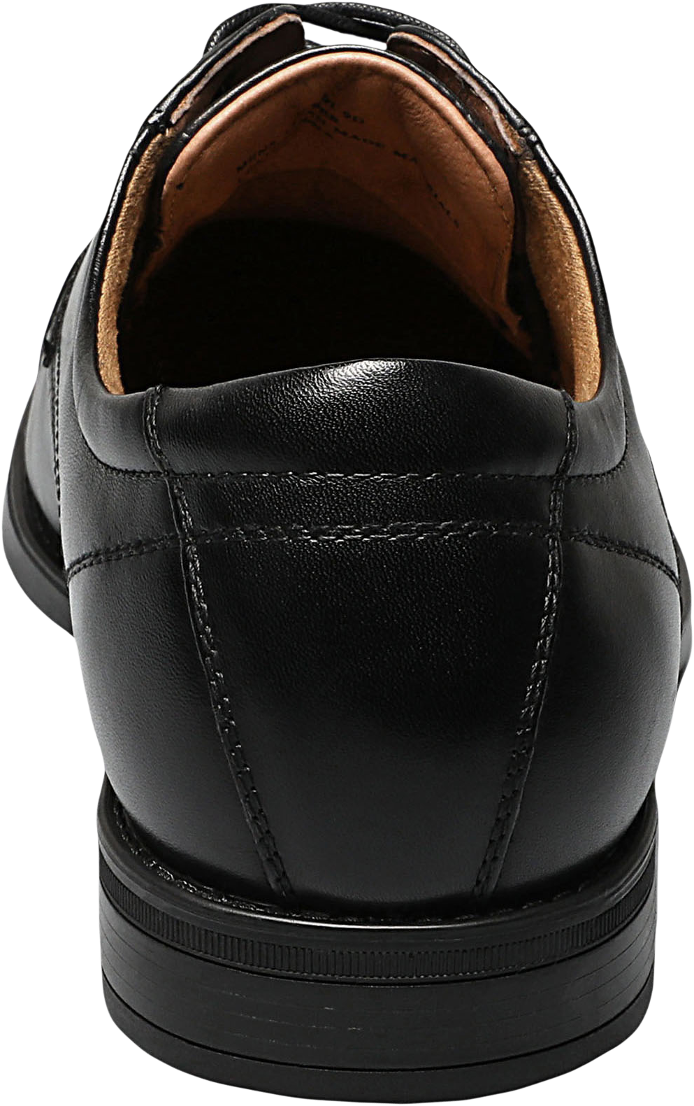 Finance Leather Cap Toe Lace-up Oxfords