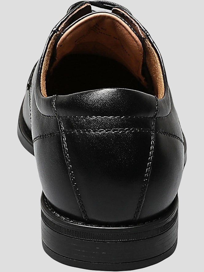 Florsheim Finance Leather Cap Toe Lace-up Oxfords