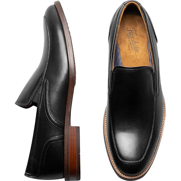 Florsheim Men's Remi Moc Toe Slip On Shoes Black - Size: 12 WIDE