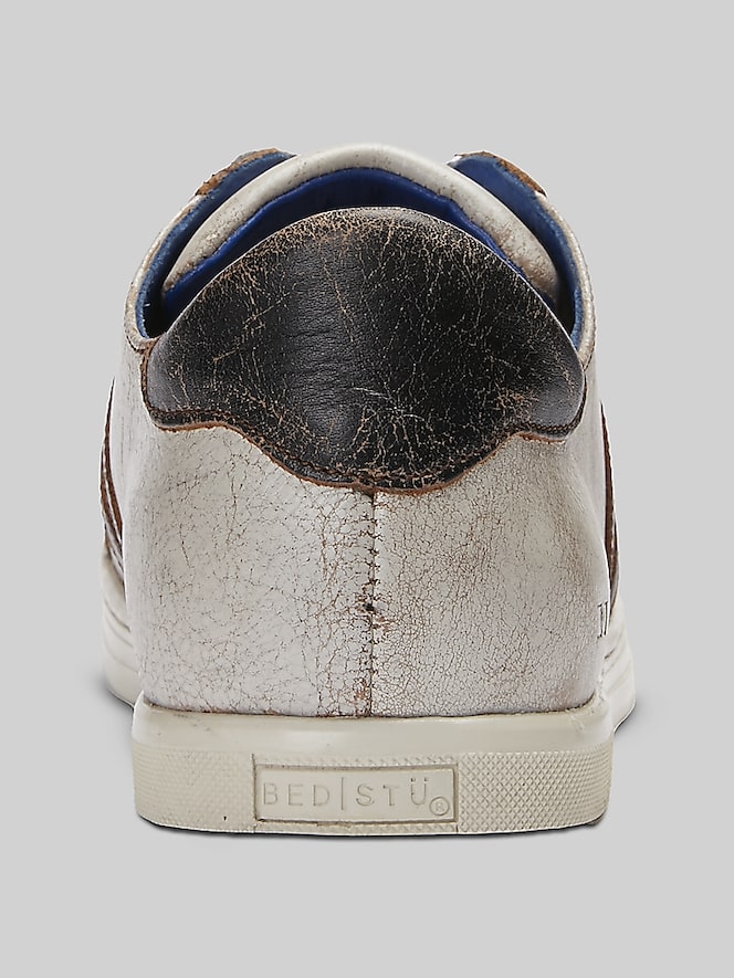 Bedstu Lighthouse Leather Plain Toe Lace-up Sneakers