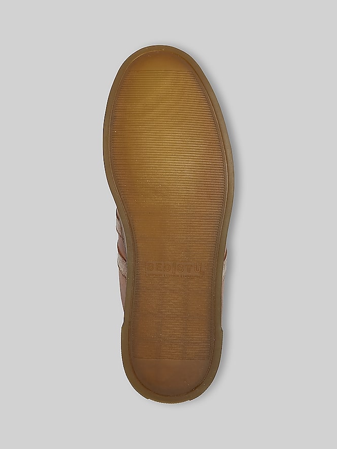 Bedstu Lighthouse Leather Plain Toe Lace-up Sneakers