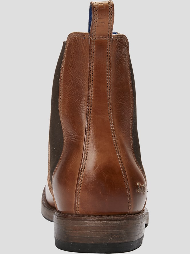 Bedstu Nando Leather Plain Toe Chelsea Boots
