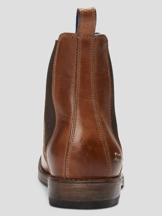 Bedstu Nando Leather Plain Toe Chelsea Boots