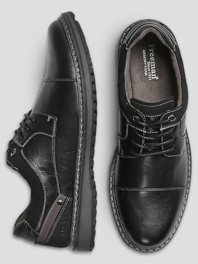 Freeman Jason Cap Toe Lace Up Oxfords
