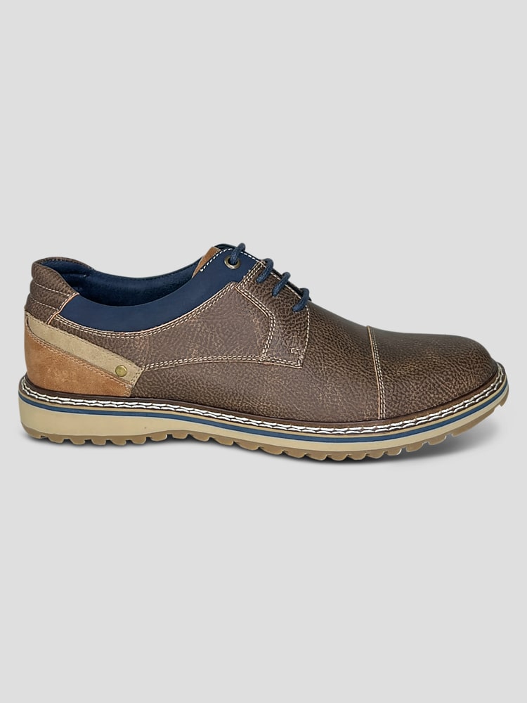 white christmas dresses Vance Co. Men's Lorenzo Comfort Wingtip Dress Shoe - Brown main image 0