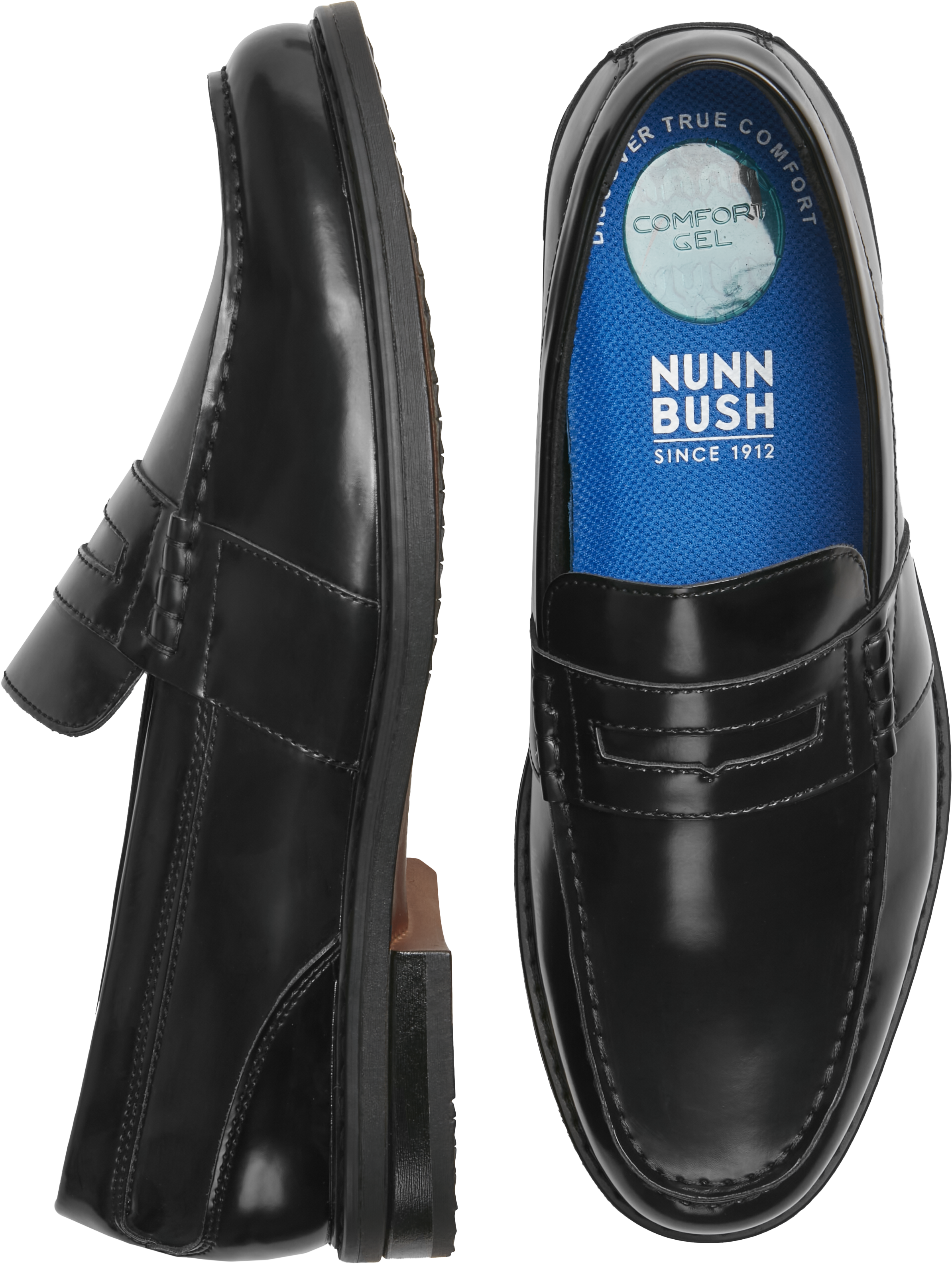 Black Penny Loafers | Men's Wearhouse Black Penny Loafers | Men's Wearhouse