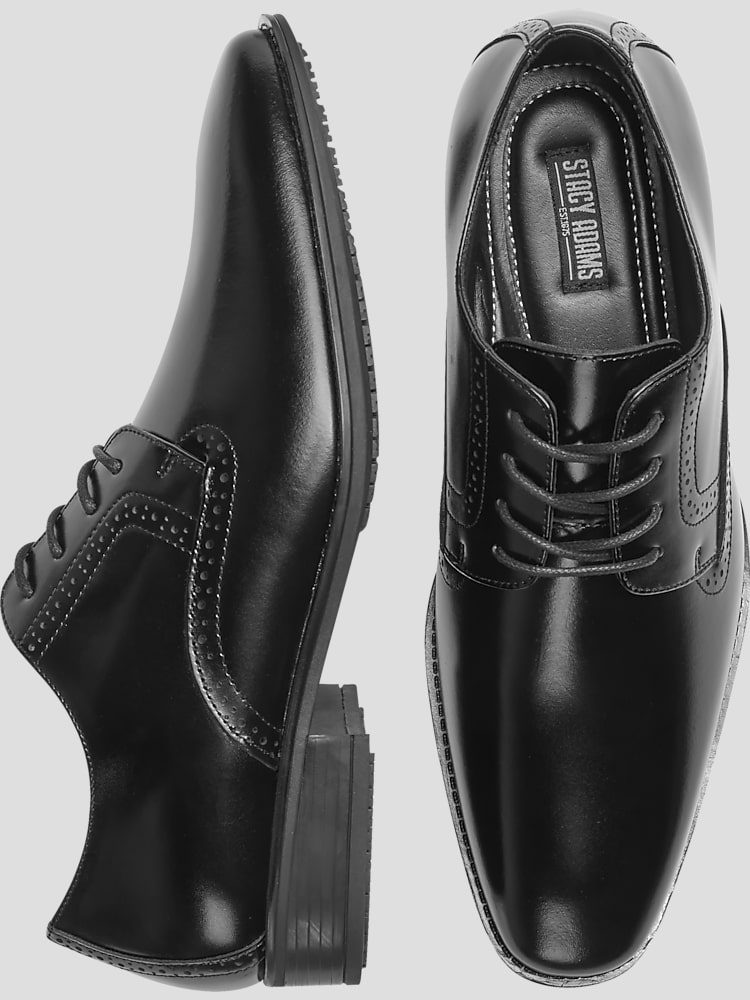 Men's wearhouse black shoes store