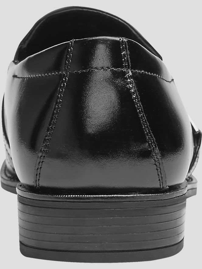 Stacy Adams Abram Leather Bit Moc Toe Loafers