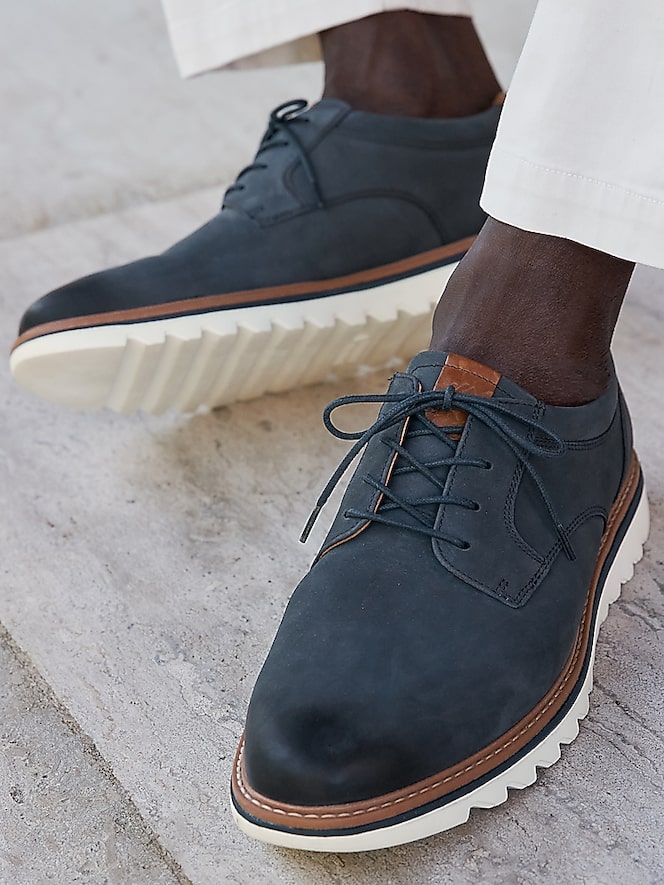 Johnston &Amp; Murphy Braydon Plain Toe Oxfords