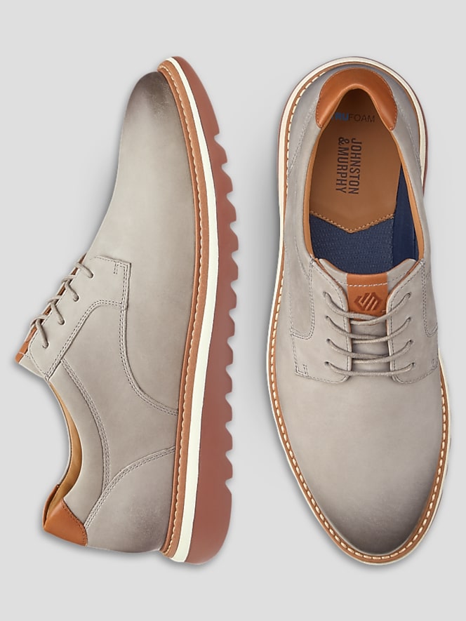 Johnston &Amp; Murphy Braydon Plain Toe Oxfords