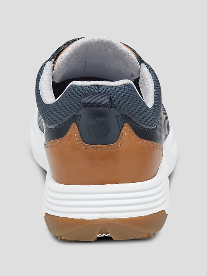 Johnston &Amp; Murphy Amherst Plain Toe U-Throat Golf Shoes