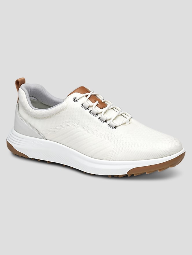 Johnston &Amp; Murphy Amherst Plain Toe U-Throat Golf Shoes