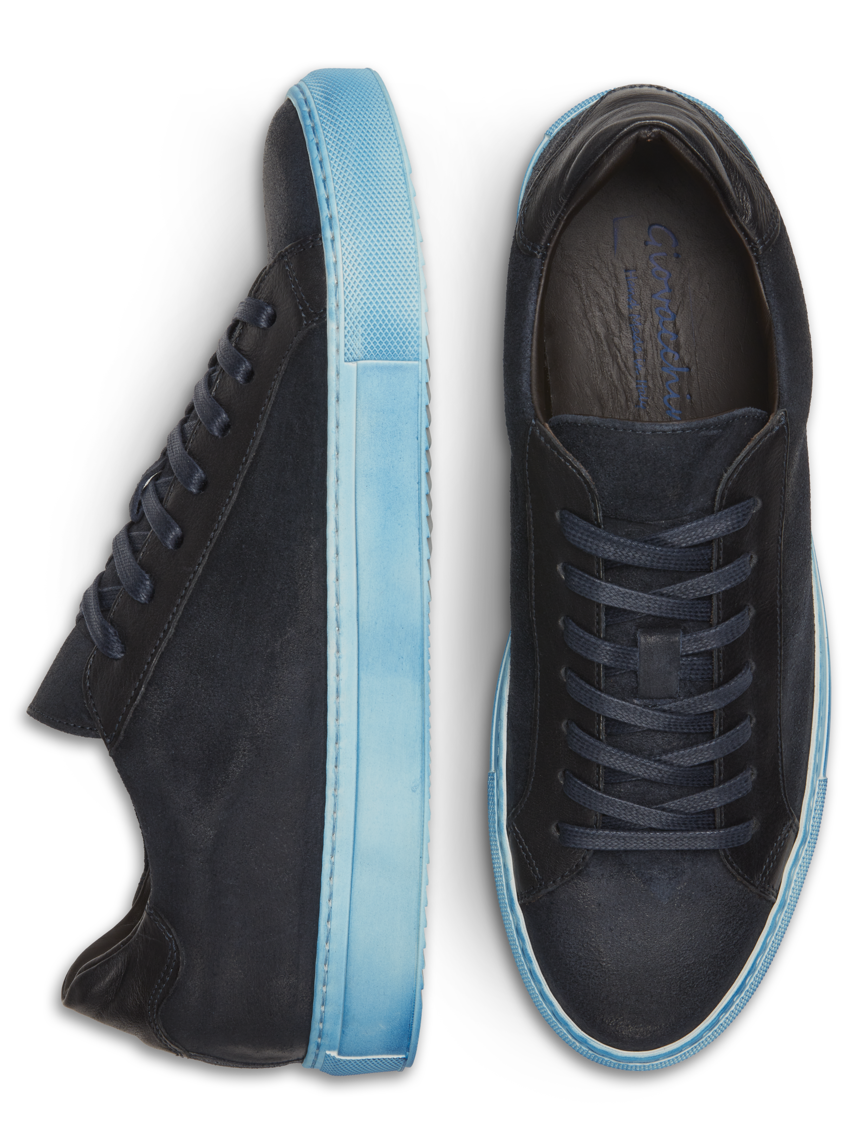 Rino Suede Lace-To-Toe Sneakers