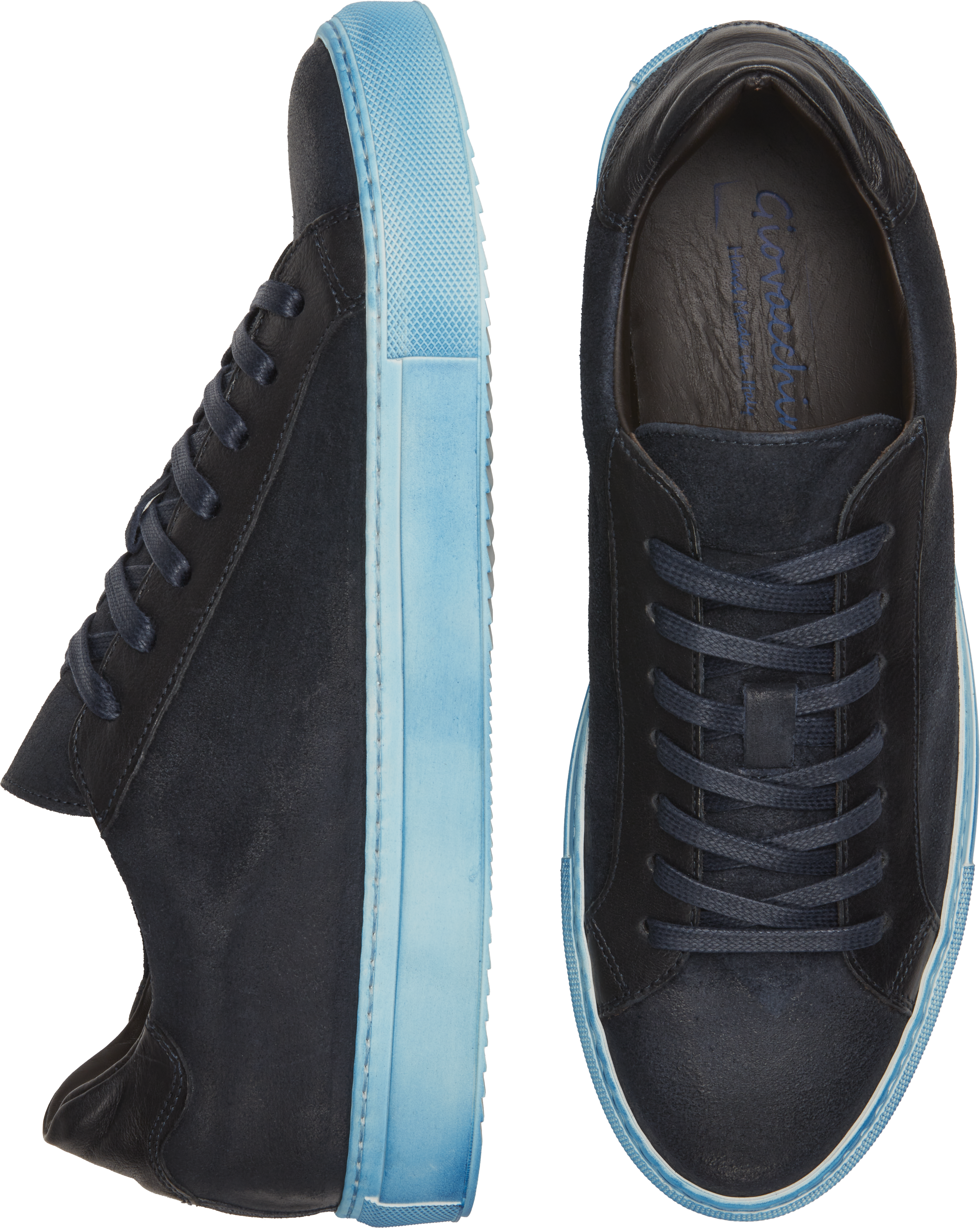 Rino Suede Lace-To-Toe Sneakers