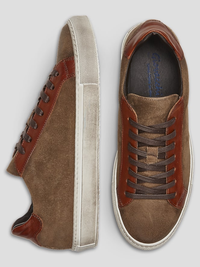 Giovacchini Rino Suede Lace-To-Toe Sneakers