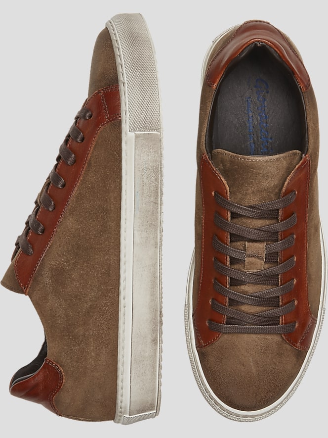 Giovacchini Rino Suede Lace-To-Toe Sneakers