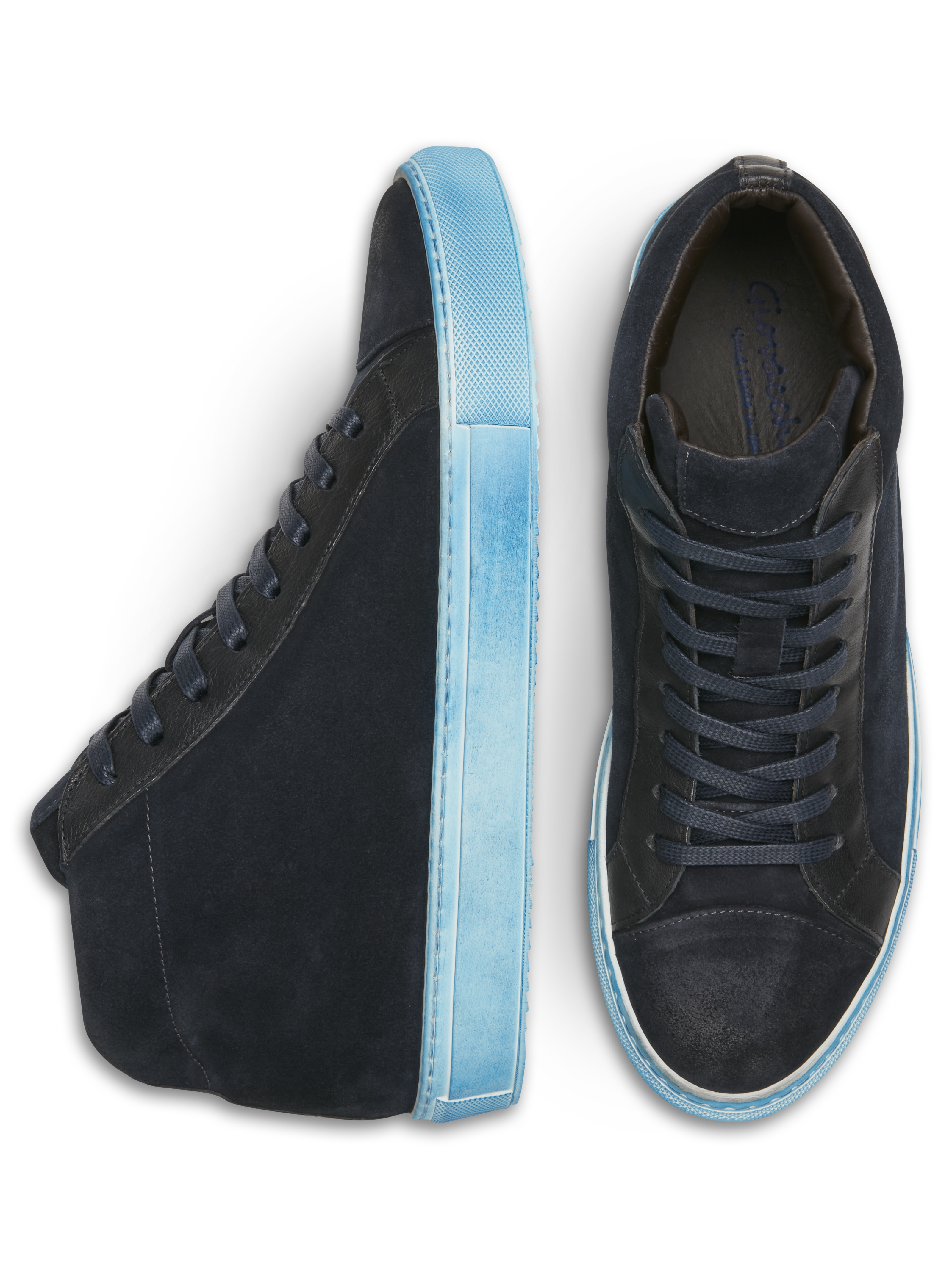 Ruben Suede High Top Sneakers