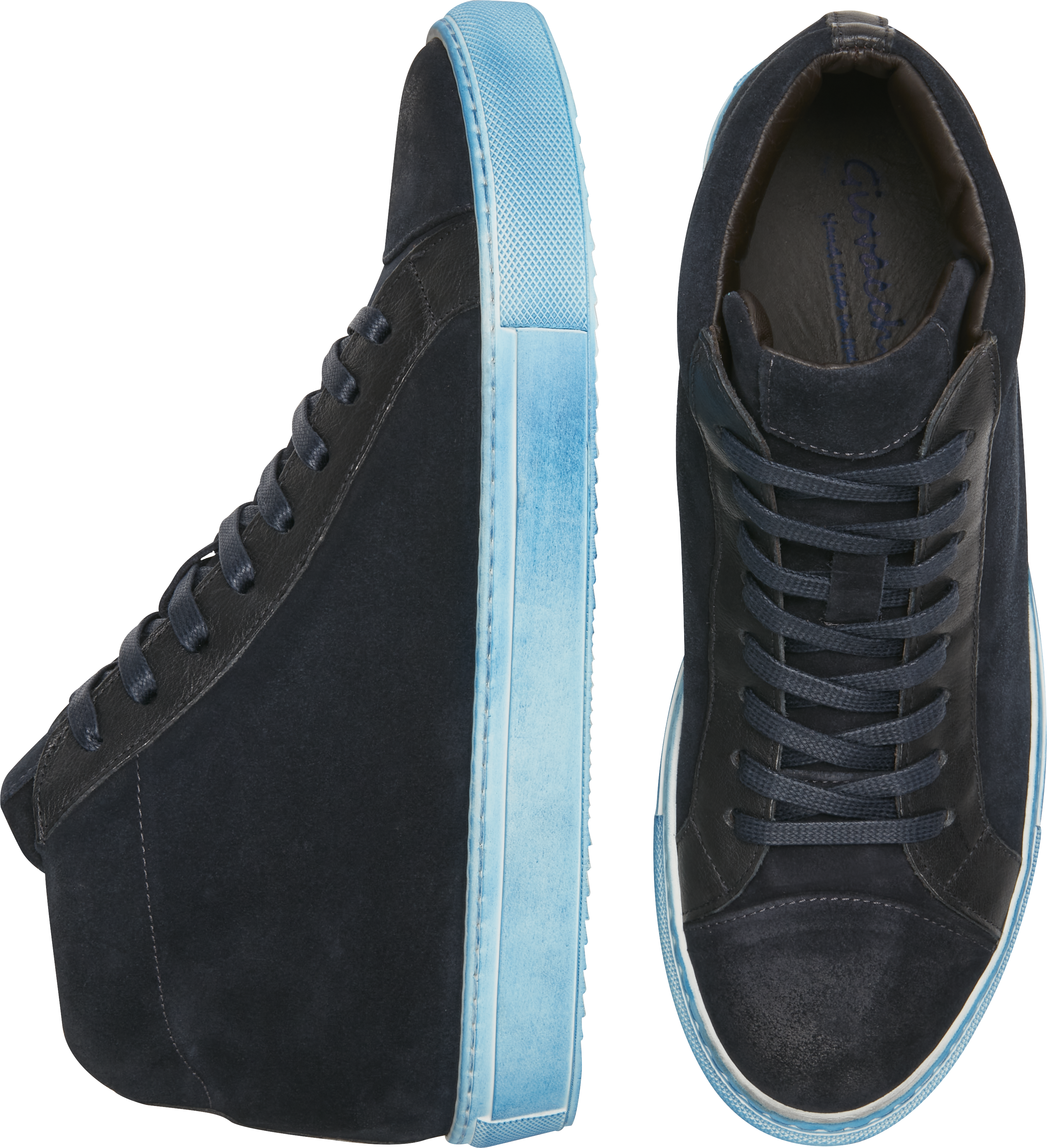 Ruben Suede High Top Sneakers