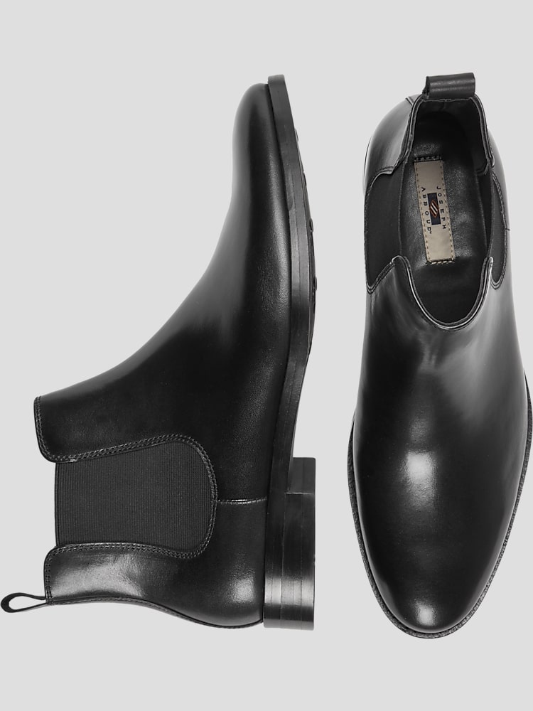 Joseph Abboud Plain Toe Dress Chelsea Boots Boots Men s Wearhouse