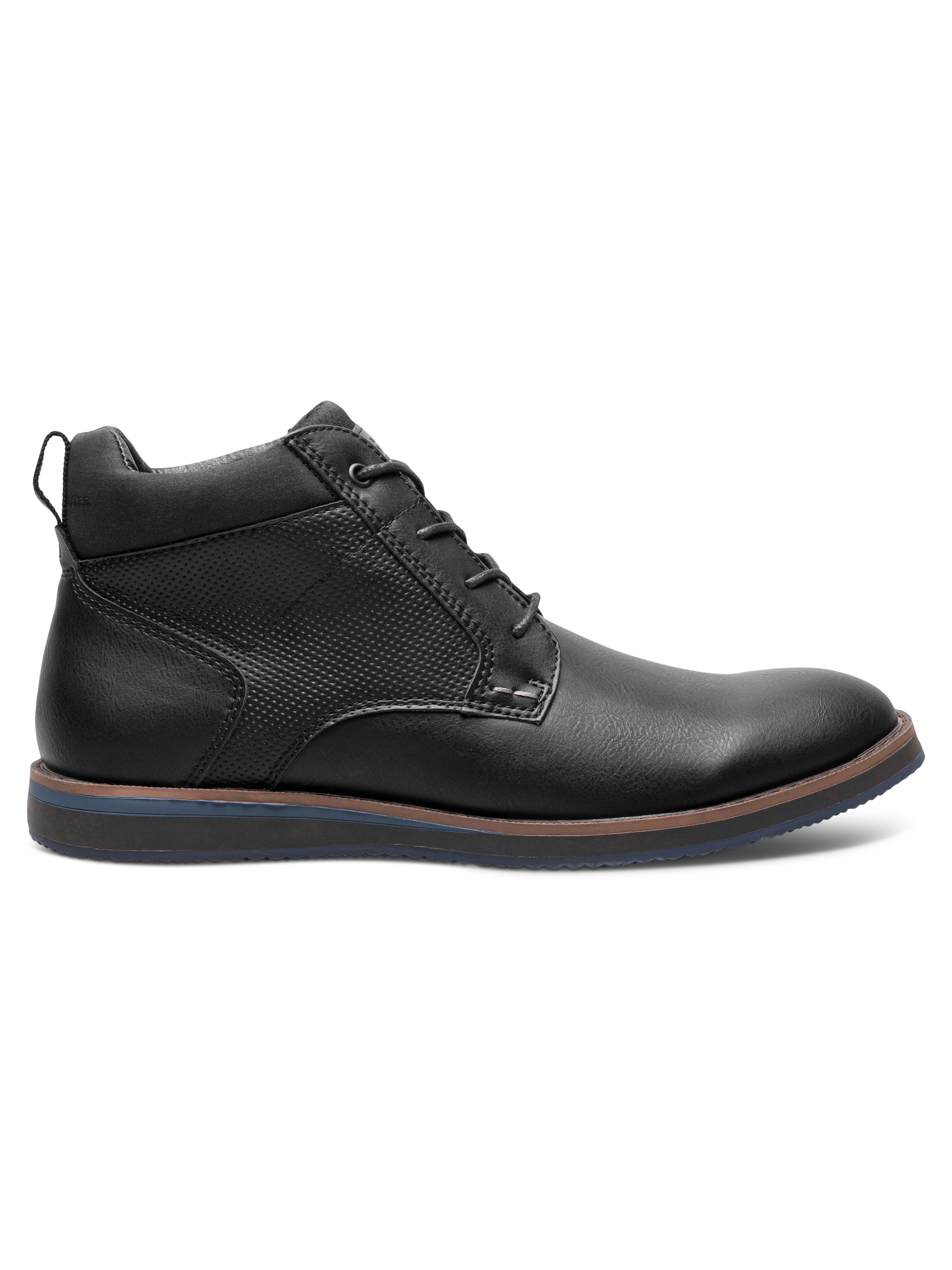 Circuit Plain Toe Lace-up Boots