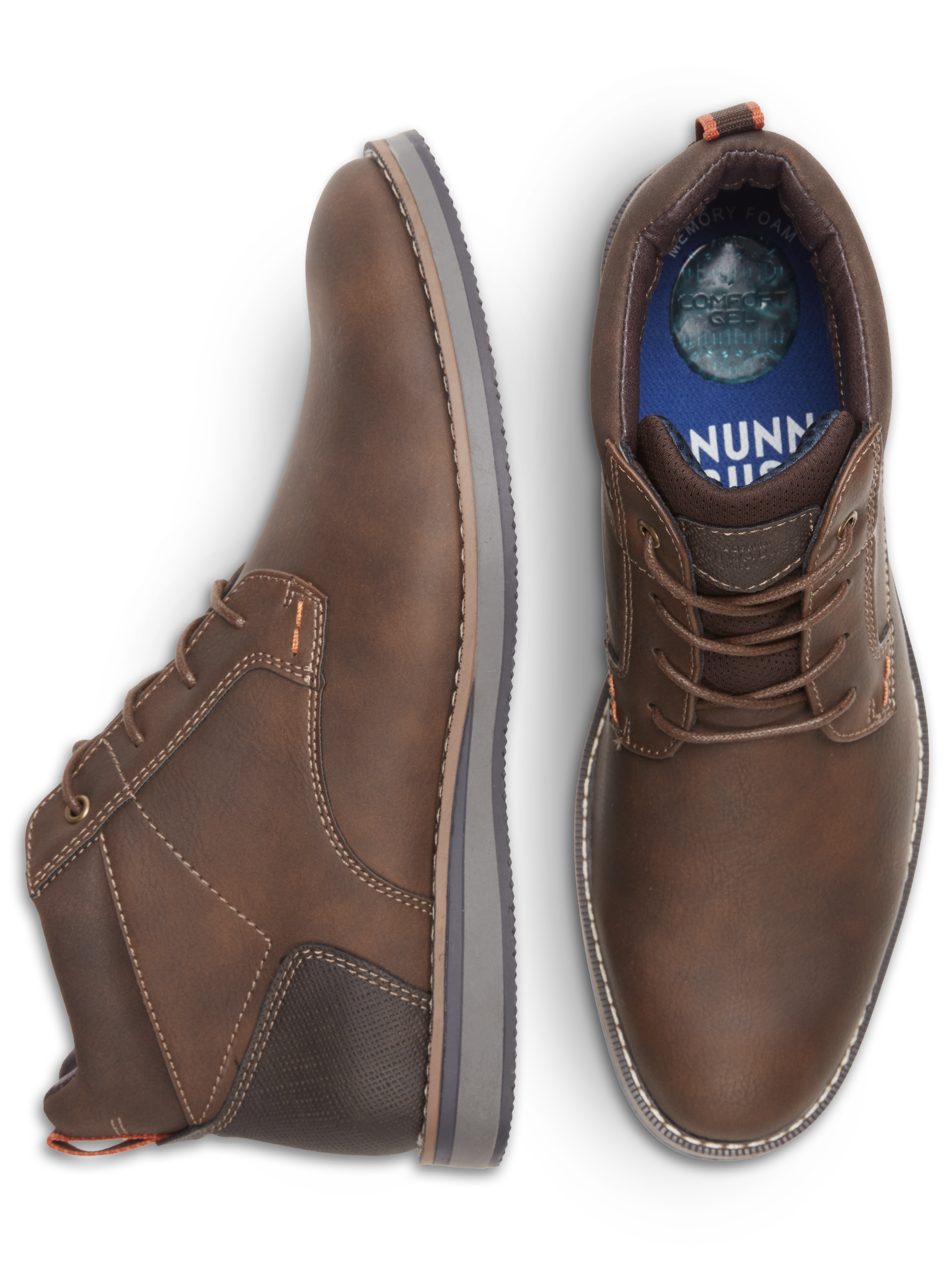 Circuit Plain Toe Lace-up Boots