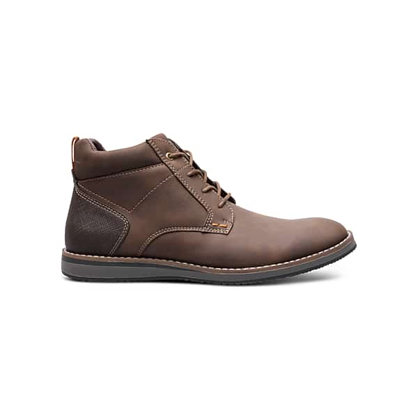 Nunn Bush Men's Circuit Plain Toe Lace-up Boots Brown - Size: 13 D-Width