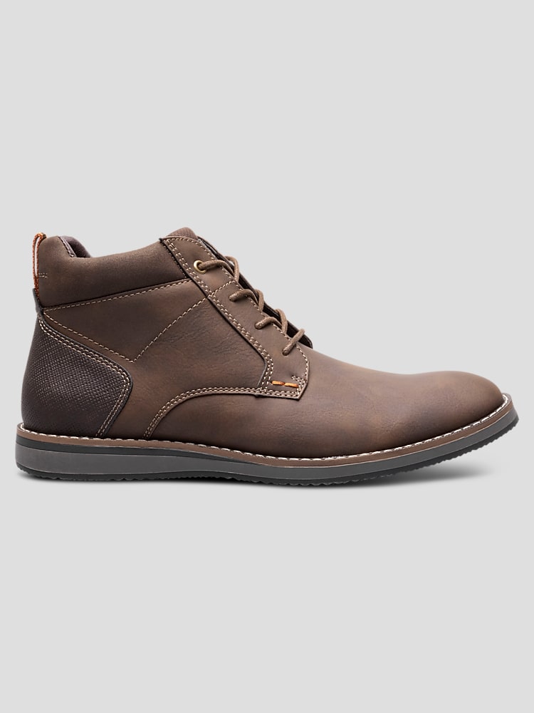 Nunn Bush Circuit Plain Toe Lace-up Boots, Brown | Boots | Men's