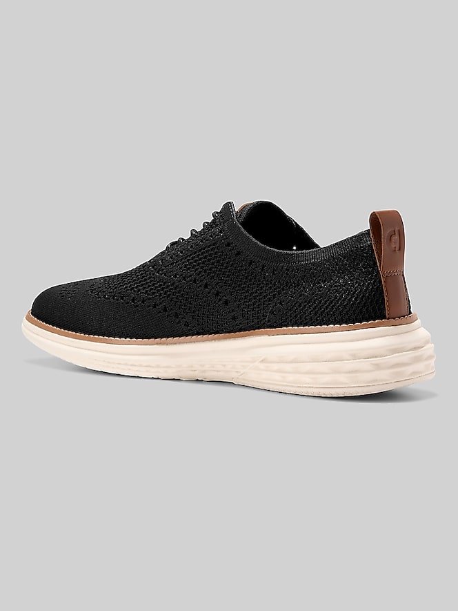 Cole Haan Grand Hurrion Stitchlite Knit Wingtip Oxfords