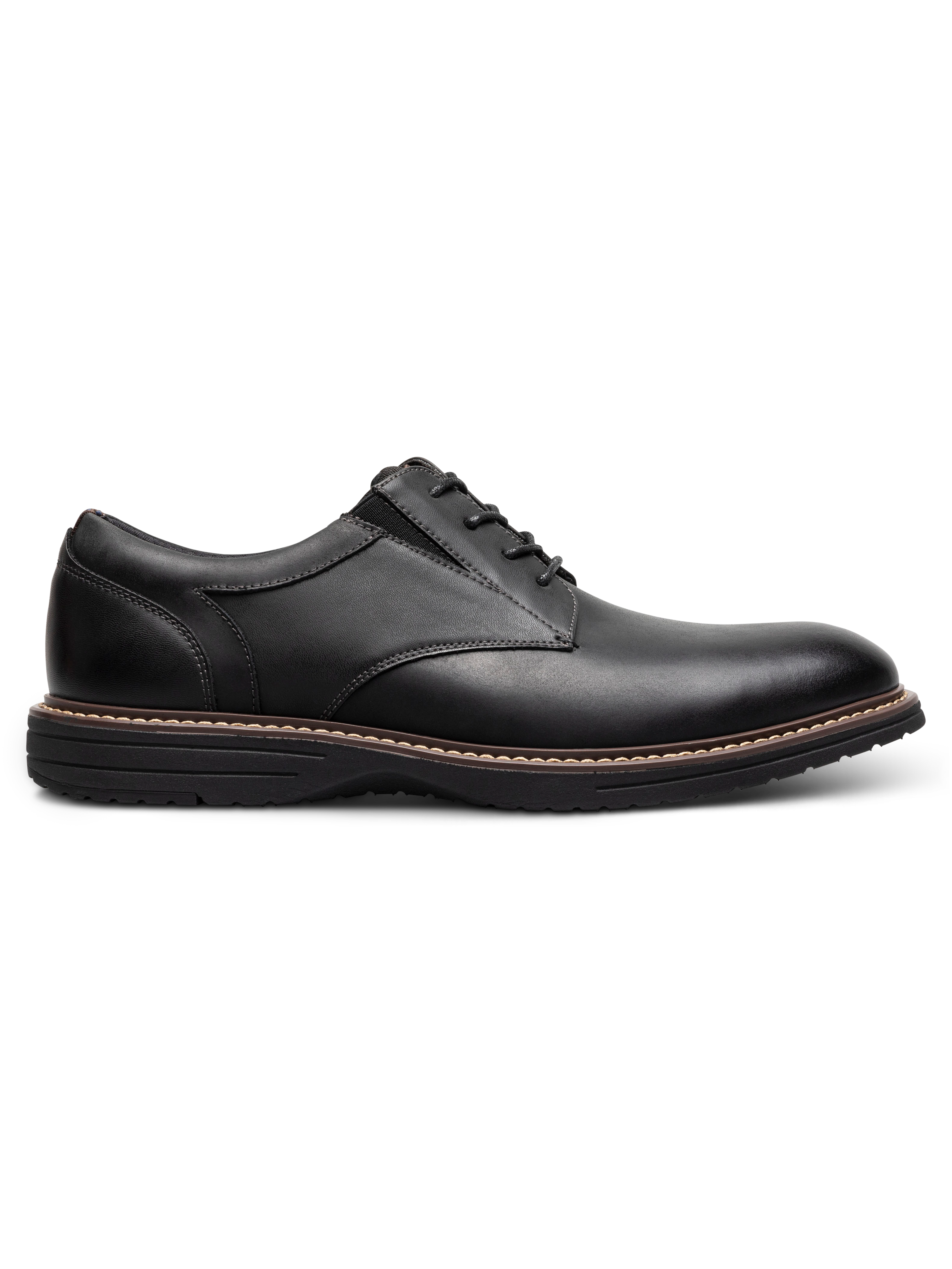Griff Leather Plain Toe Oxfords