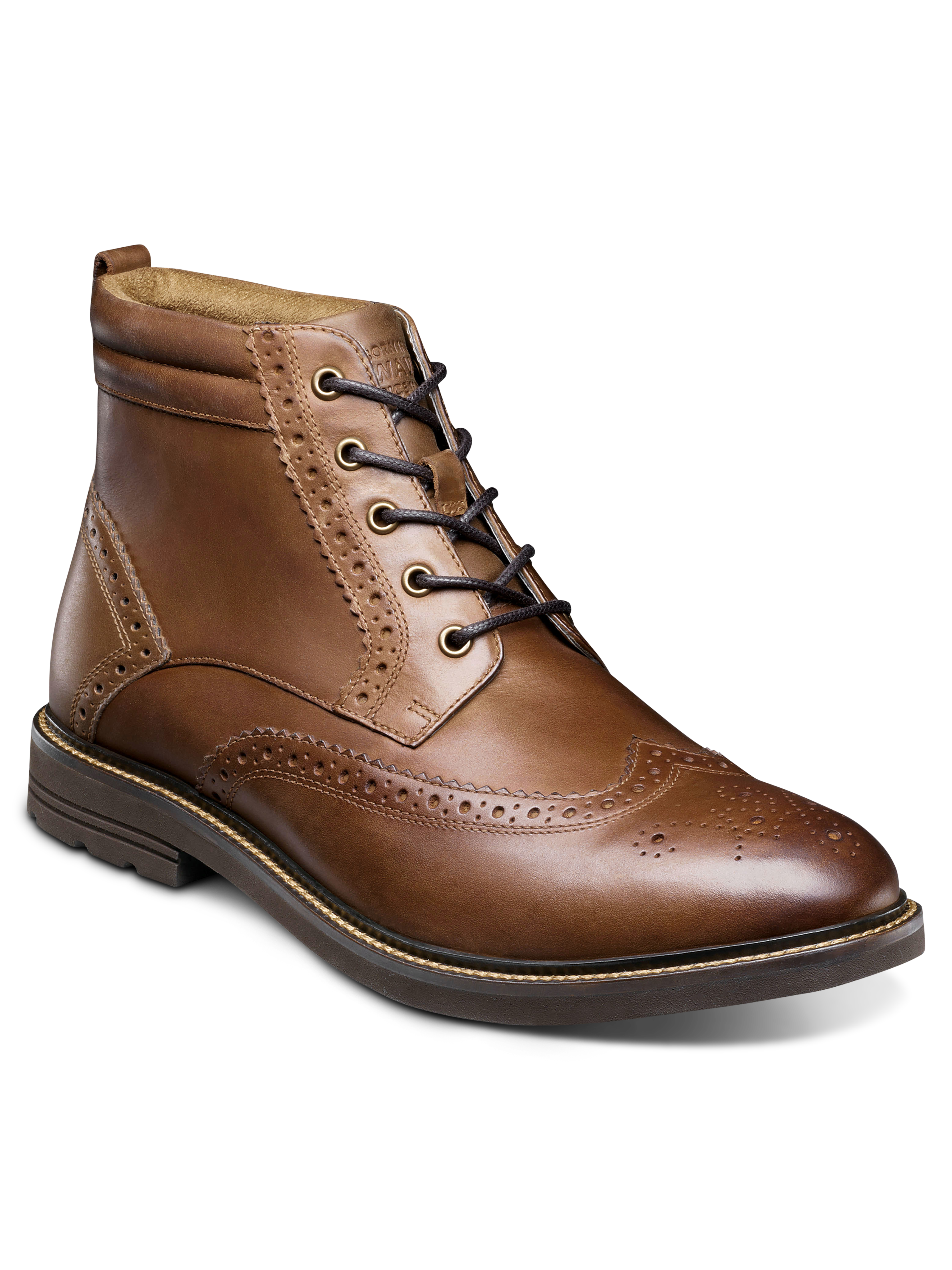 Odell II Leather Wingtip Lace-up Boots