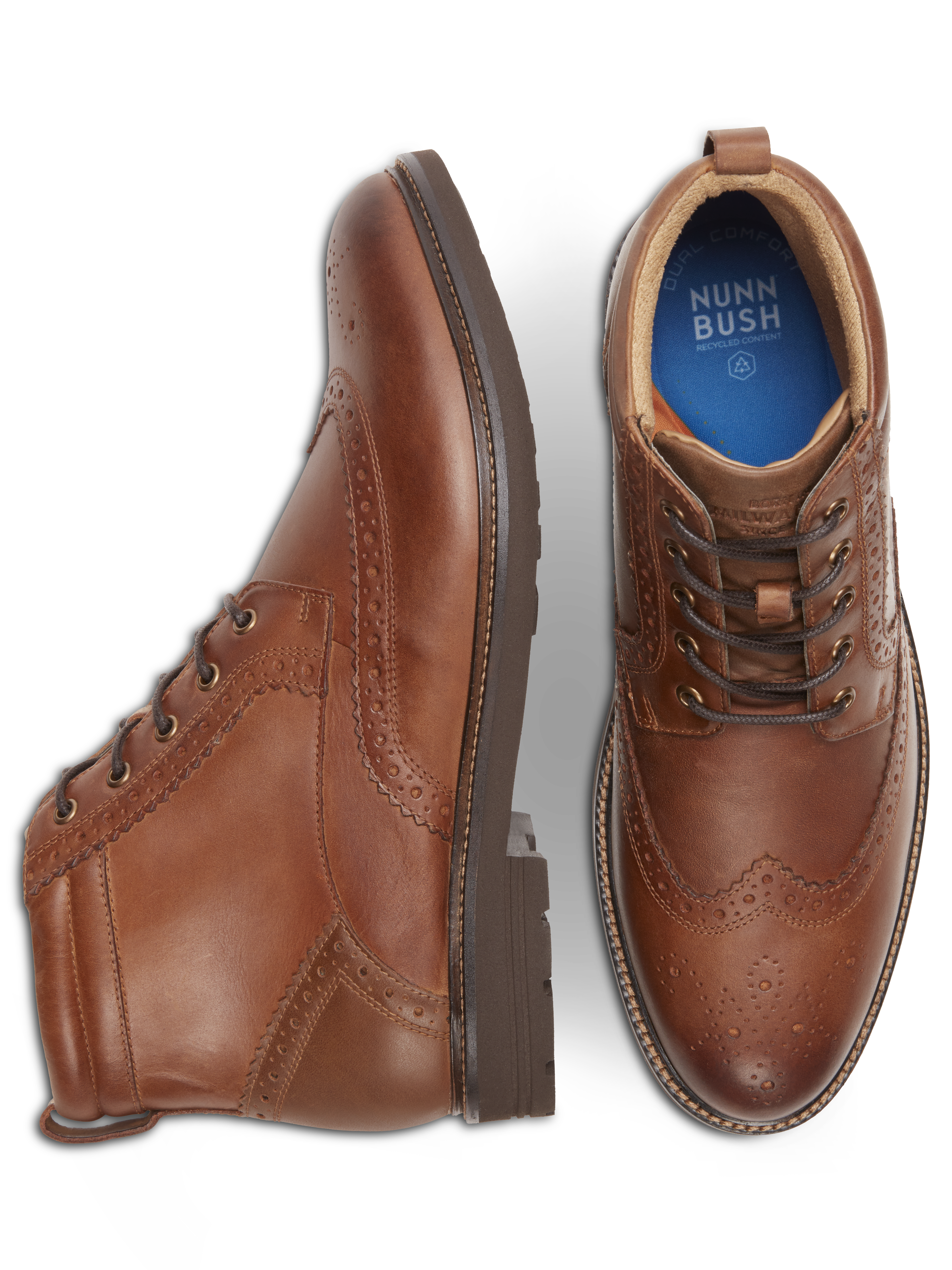 Odell II Leather Wingtip Lace-up Boots