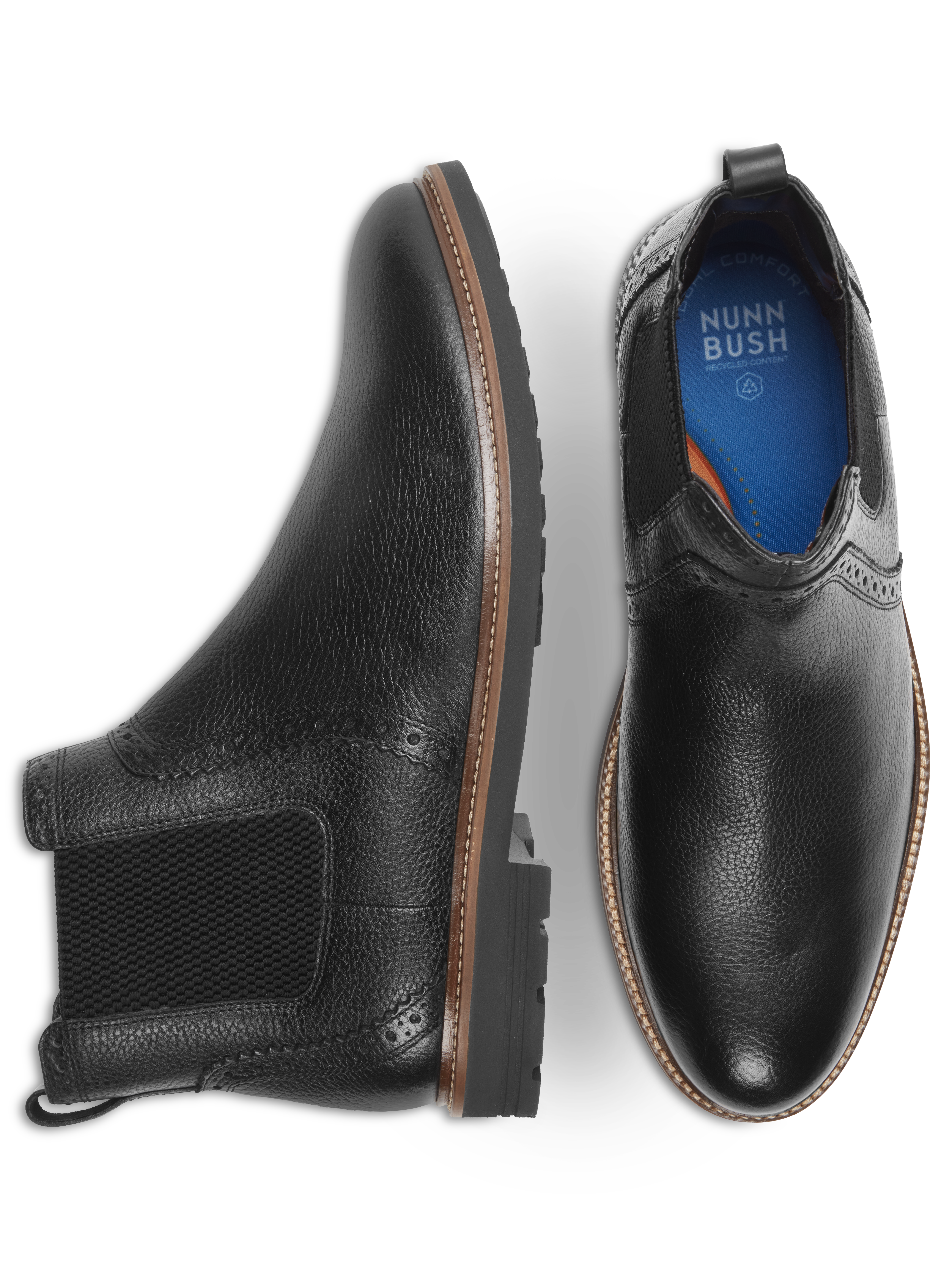 Otis II Leather Plain Toe Chelsea Boots