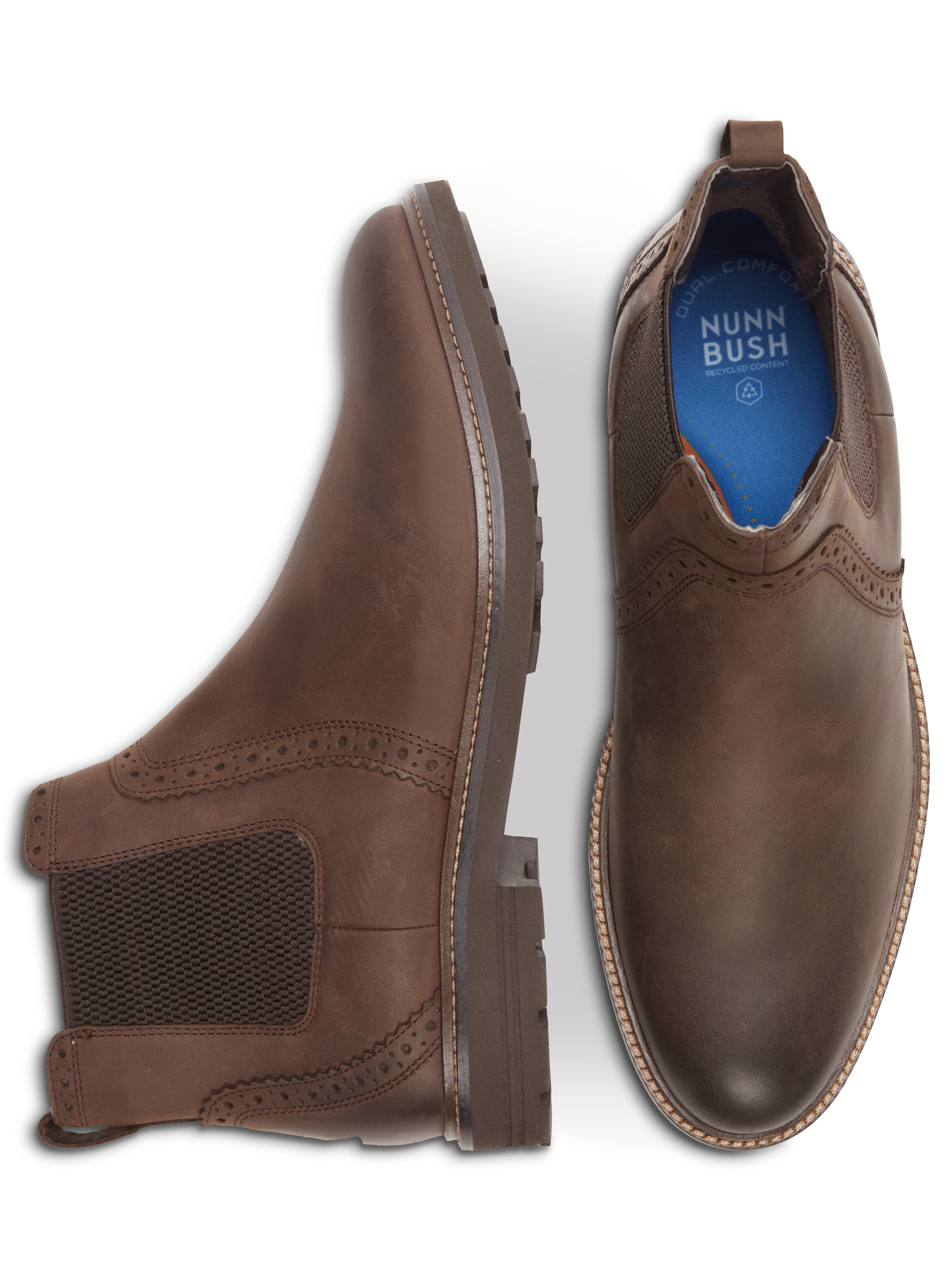 Otis II Leather Plain Toe Chelsea Boots