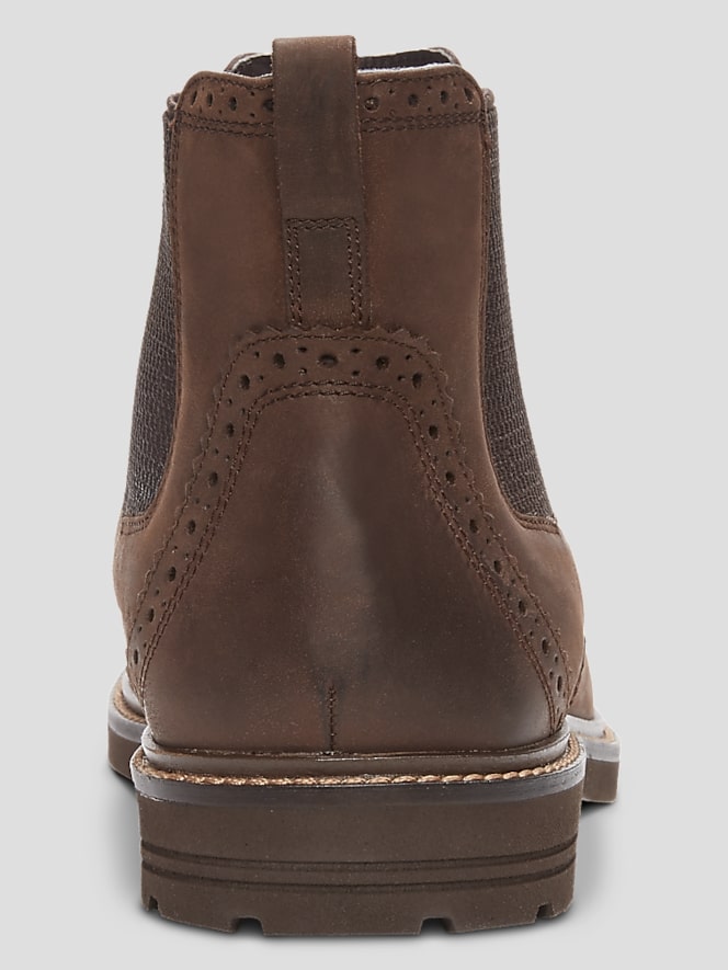 Nunn Bush Otis II Leather Plain Toe Chelsea Boots