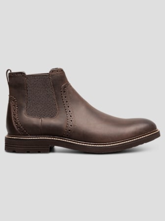 brown polka dot dress free people Freebird Men's Marshall Brown Python Boots main image 0