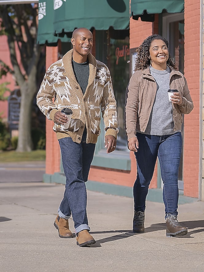 Nunn Bush Otis II Suede Plain Toe Chelsea Boots