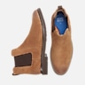 Nunn Bush Otis II Suede Plain Toe Chelsea Boots