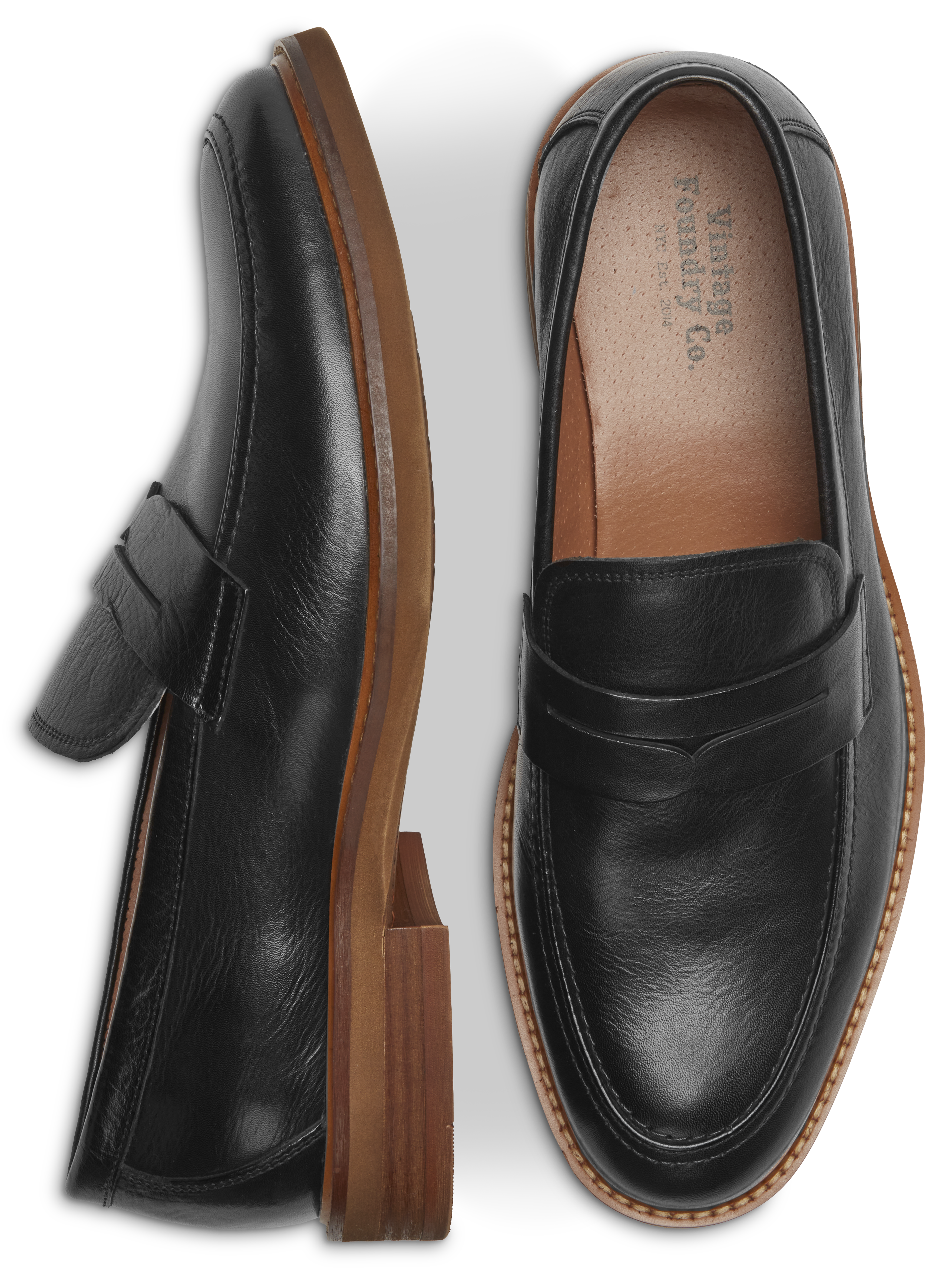 Bradford Leather Penny Loafers