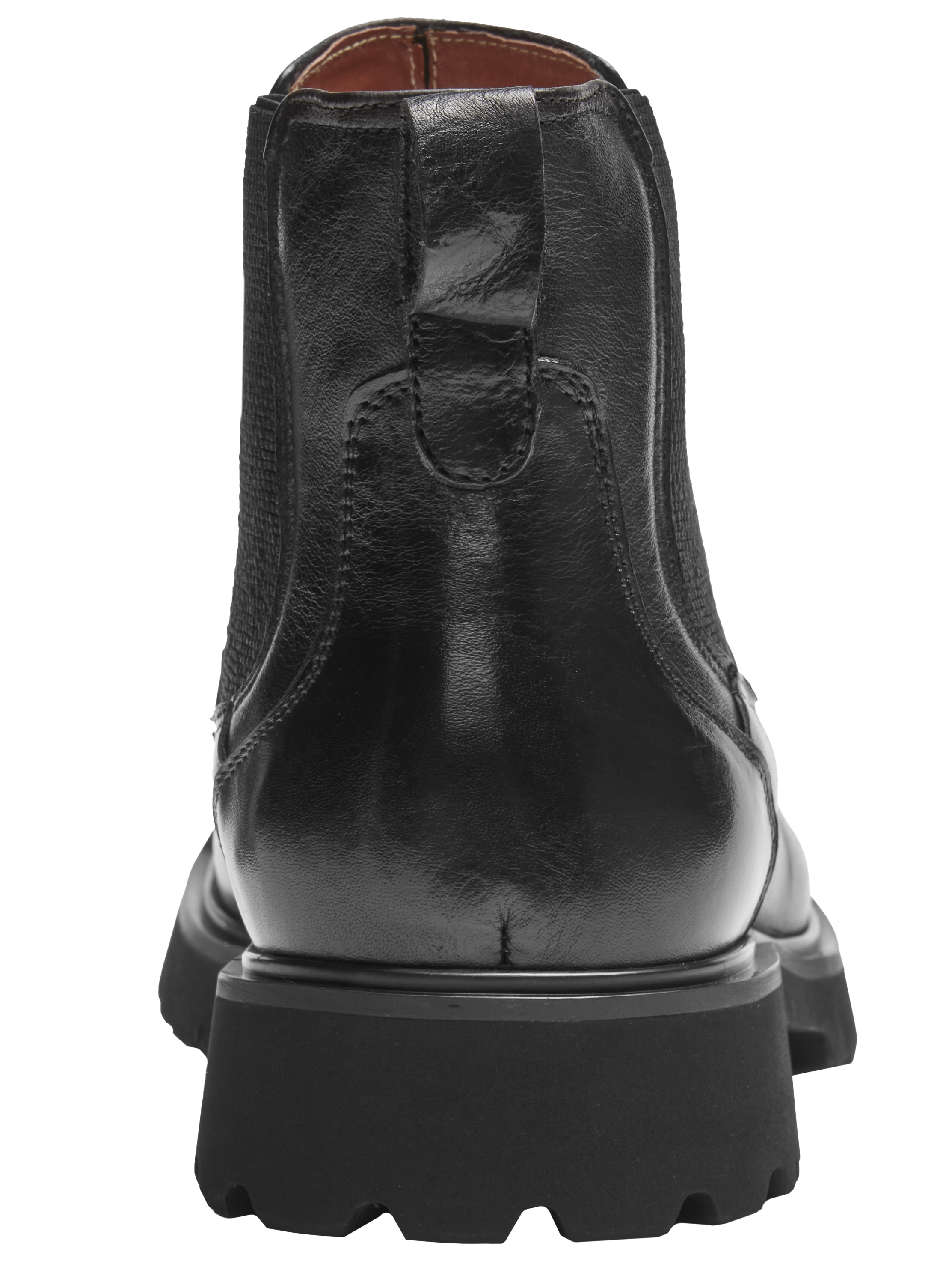 Charles Leather Pull-on Chelsea Boots