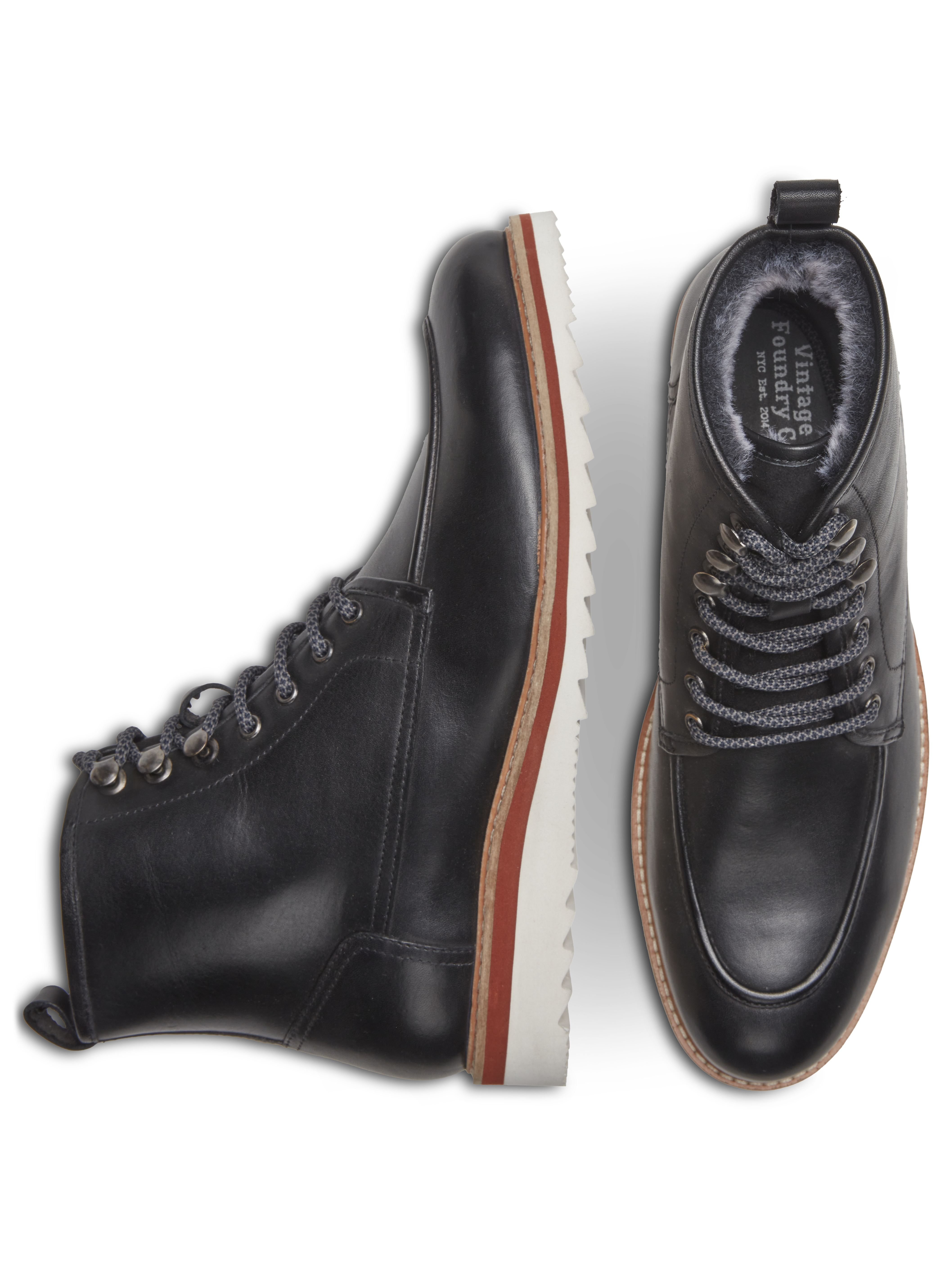 Jimara Leather Lace-up Boots