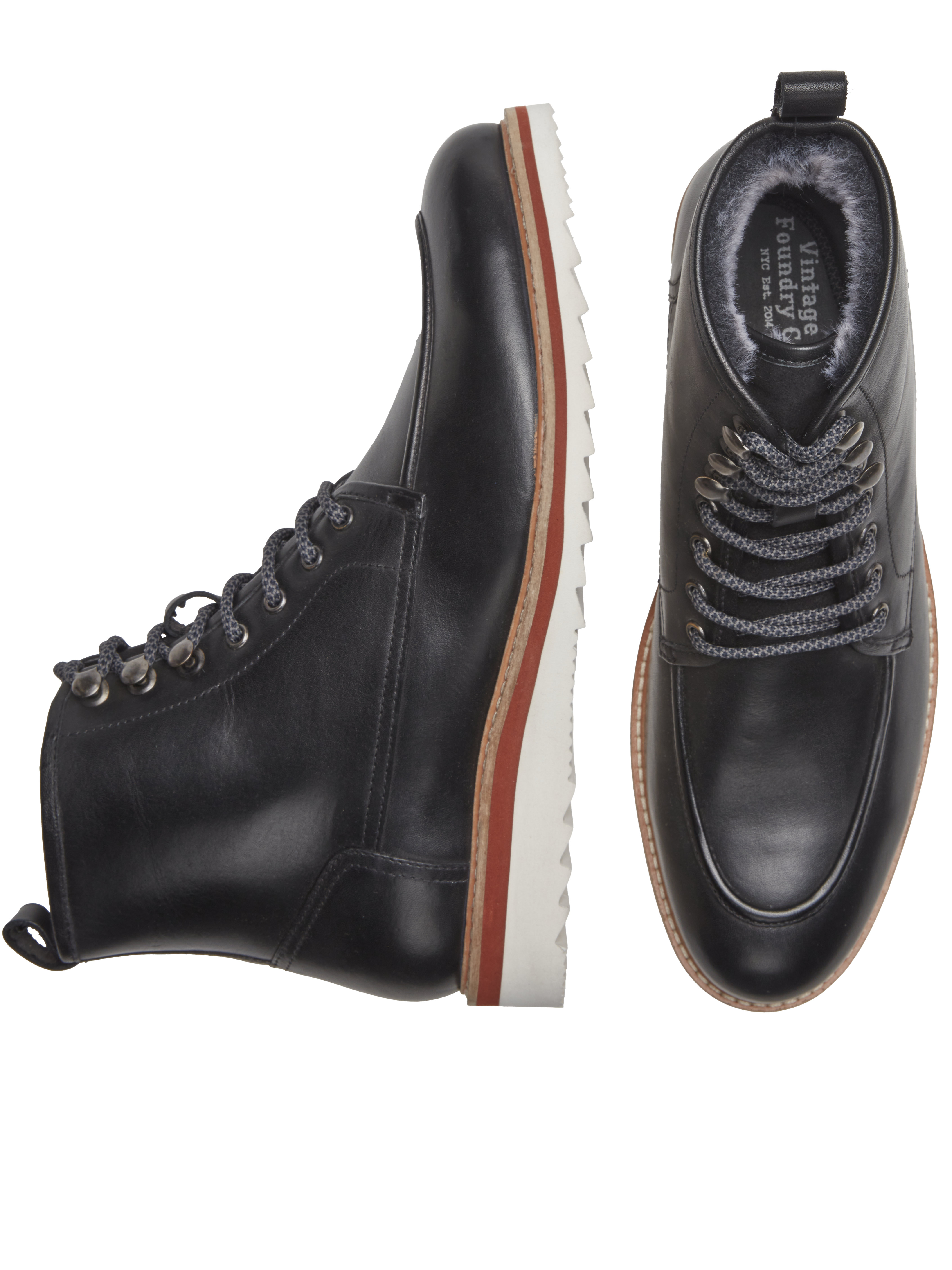 Jimara Leather Lace-up Boots