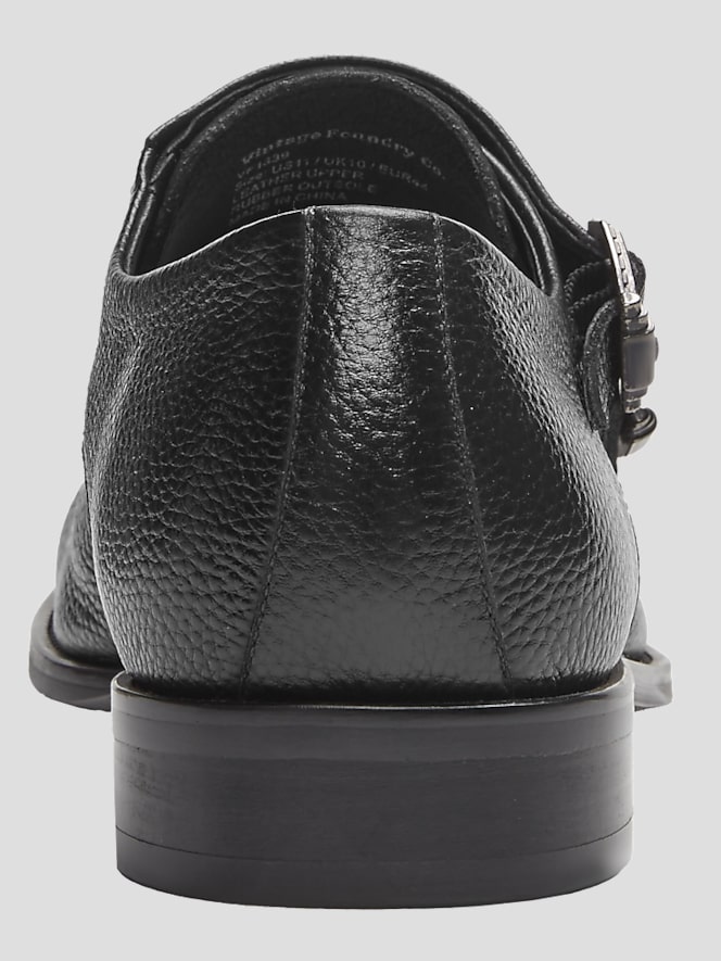 Vintage Foundry Lawrence Leather Monk Strap Dress Shoes