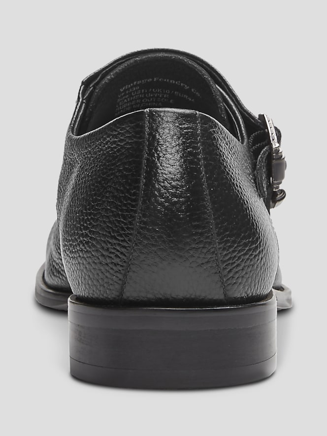 Vintage Foundry Lawrence Leather Monk Strap Dress Shoes